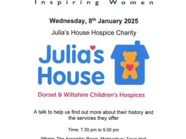 Malmesbury WI - Julia's House Hospice Charity 